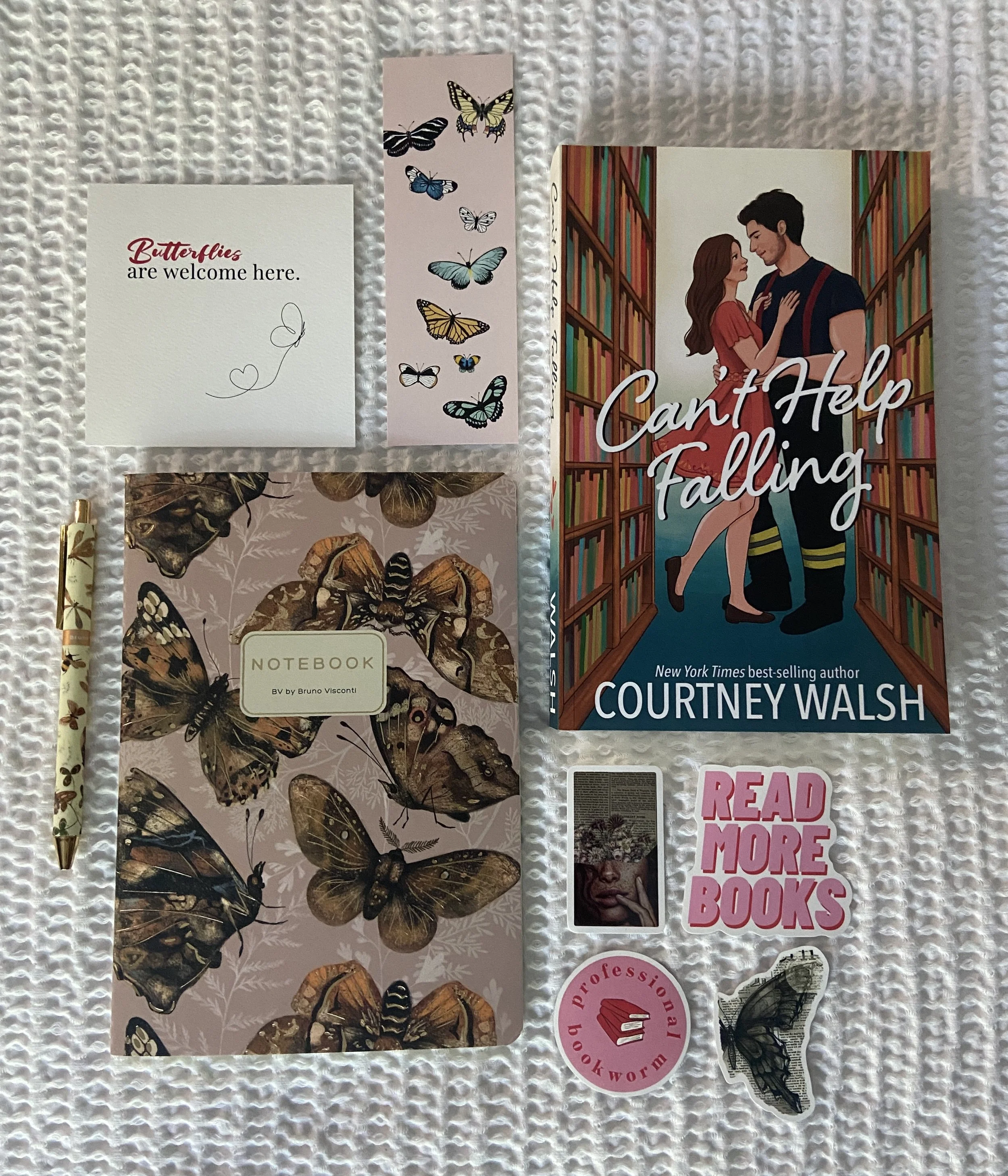 Inside a Blush Book Bundle box